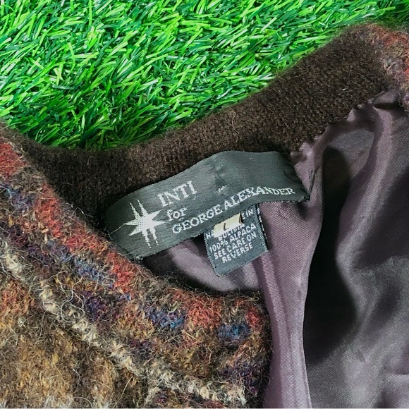 100% Alpaca cardigan jacket - Picture 5 of 6